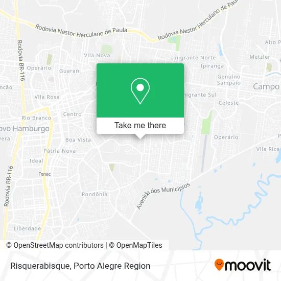 Risquerabisque map
