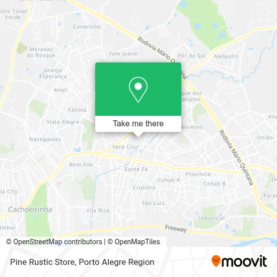 Pine Rustic Store map