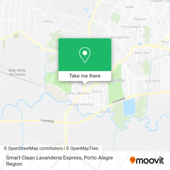 Smart Clean Lavanderia Express map