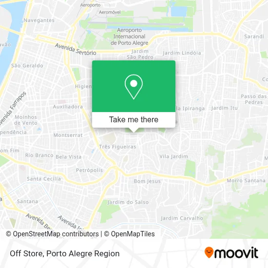 Off Store map