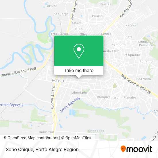 Sono Chique map