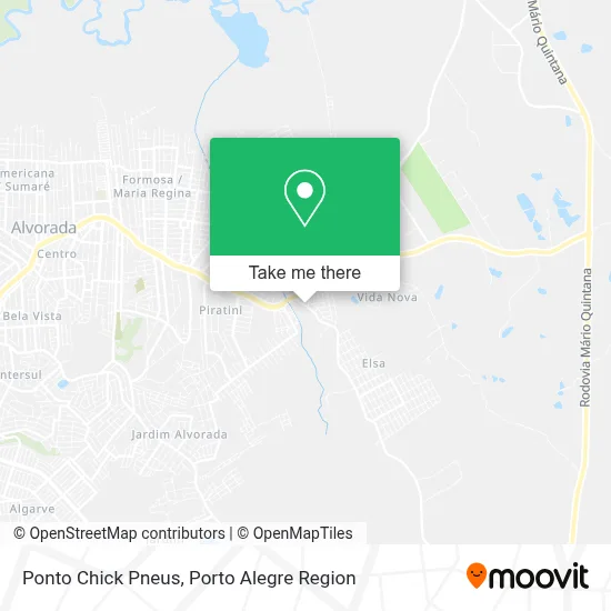 Ponto Chick Pneus map