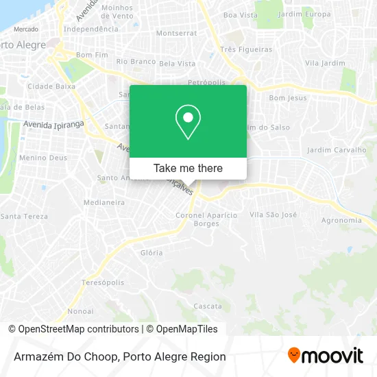Armazém Do Choop map