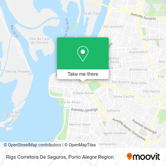Rigs Corretora De Seguros map