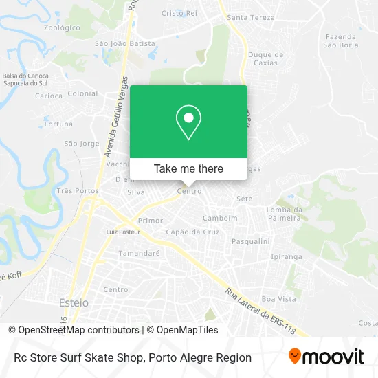 Rc Store Surf Skate Shop map