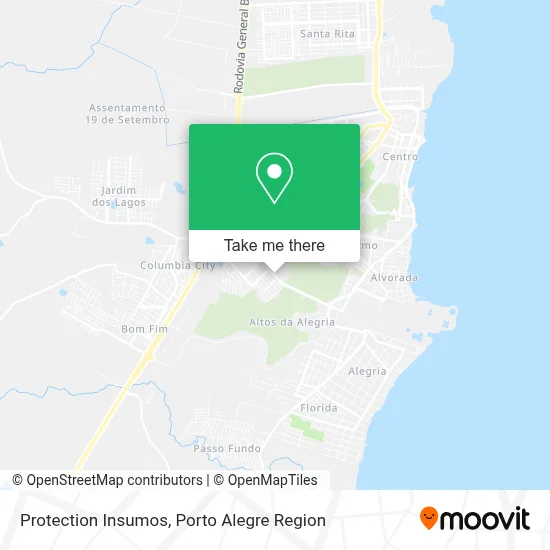 Protection Insumos map
