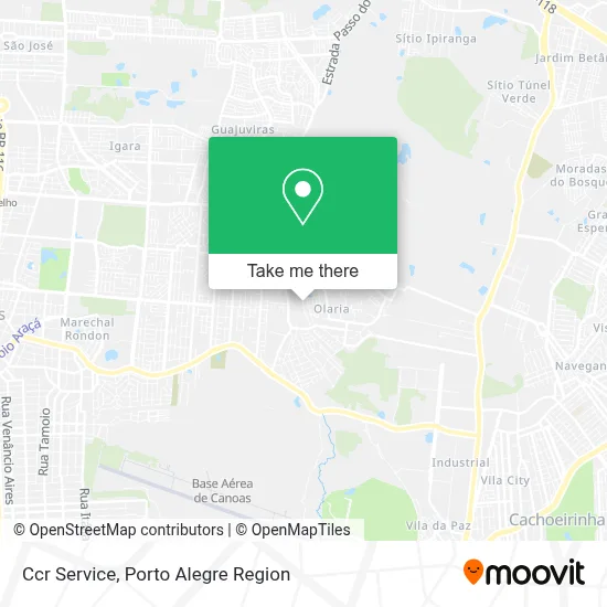 Ccr Service map
