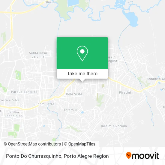Ponto Do Churrasquinho map