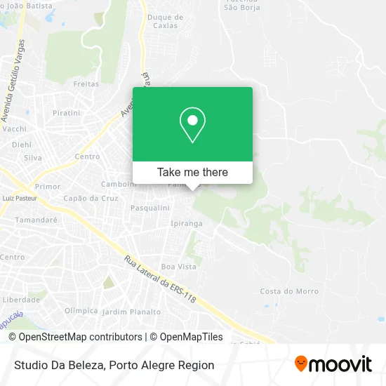 Studio Da Beleza map