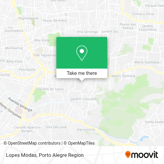 Lopes Modas map