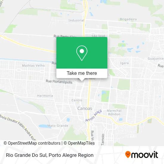 Rio Grande Do Sul map