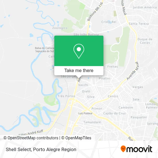 Shell Select map
