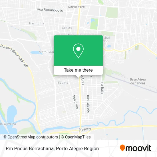 Rm Pneus Borracharia map