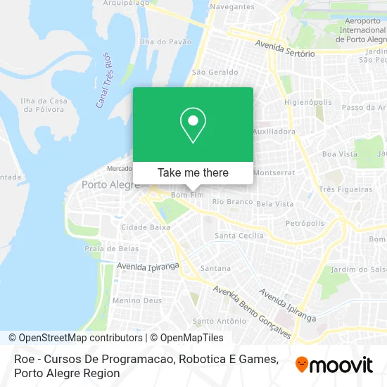 Roe - Cursos De Programacao, Robotica E Games map