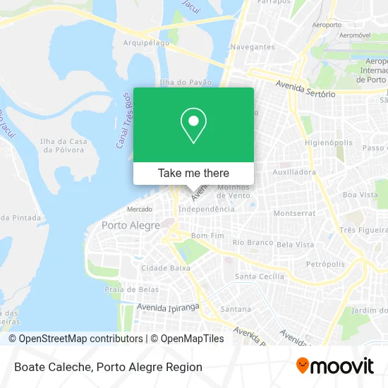 Boate Caleche map