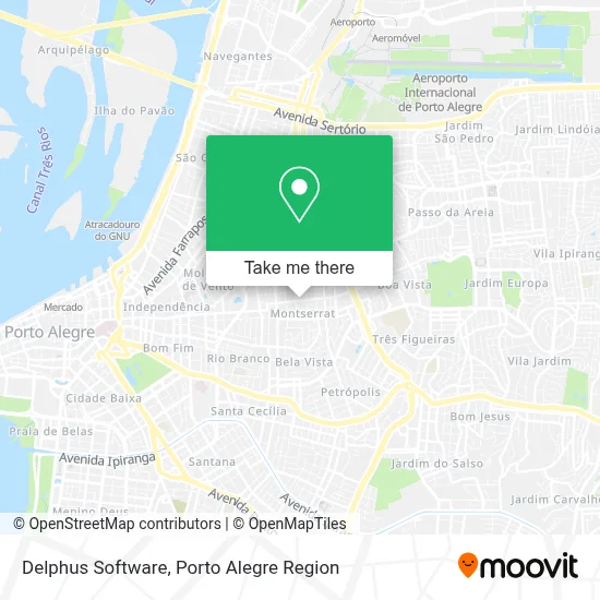 Delphus Software map