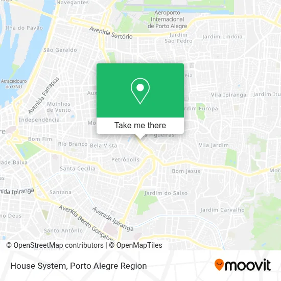 House System map