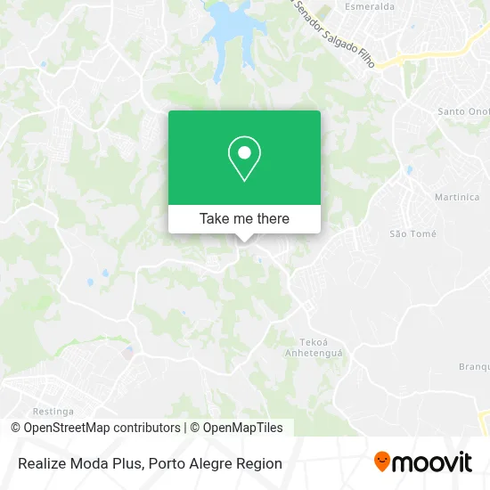 Realize Moda Plus map