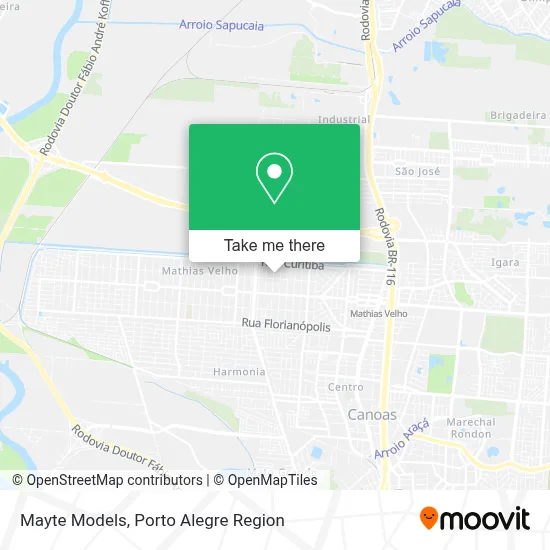 Mayte Models map
