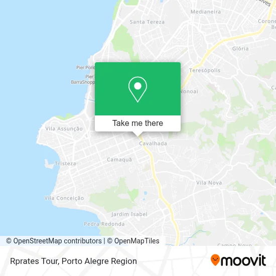 Rprates Tour map