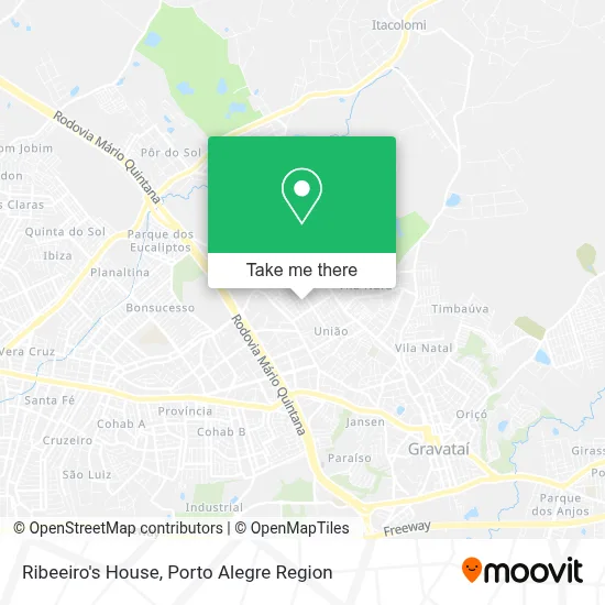 Ribeeiro's House map