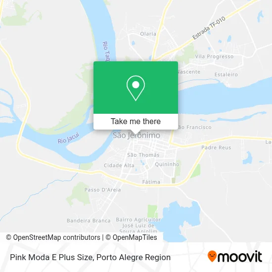 Pink Moda E Plus Size map