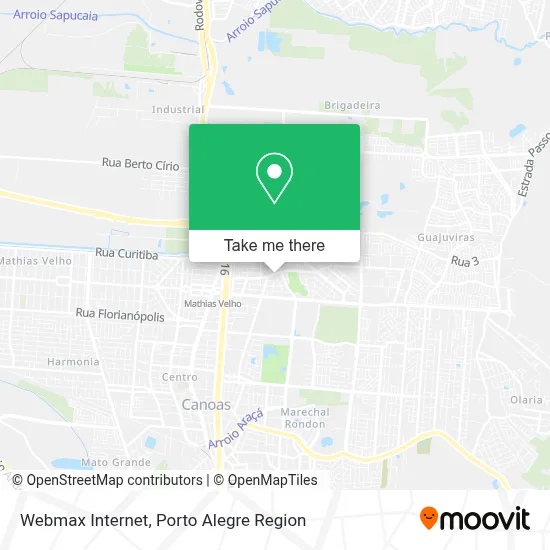 Webmax Internet map