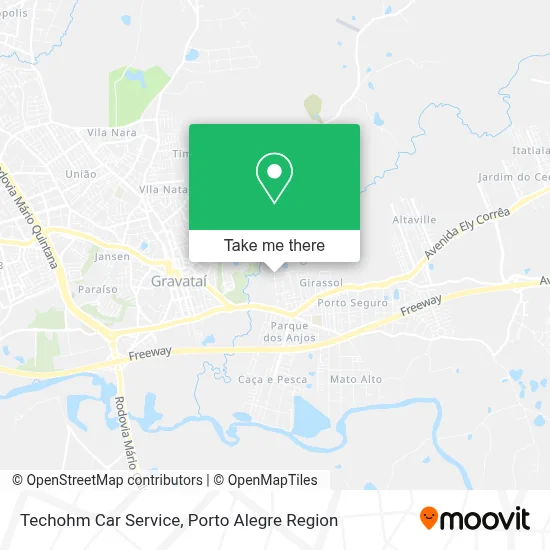 Techohm Car Service map