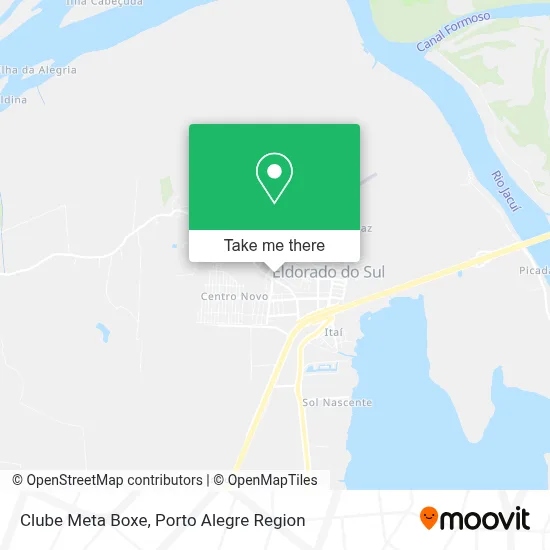 Clube Meta Boxe map