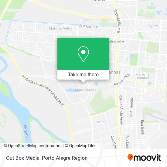 Out Box Media map