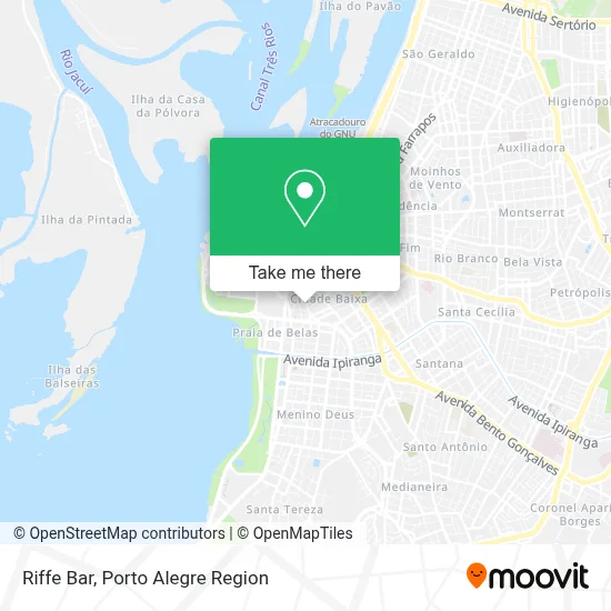 Riffe Bar map