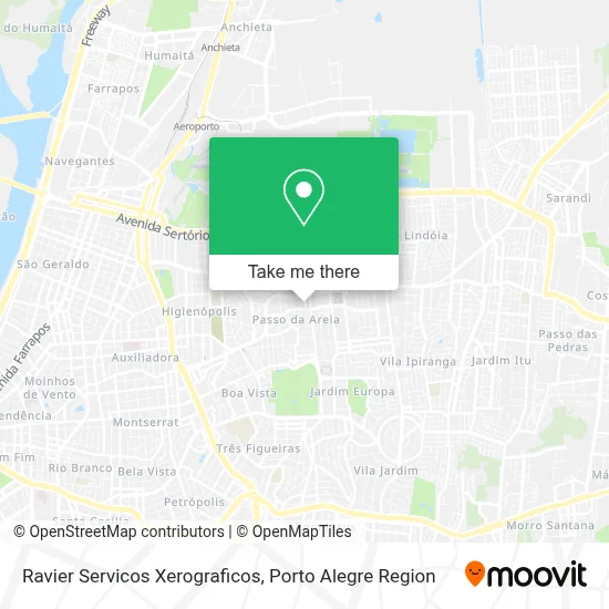 Ravier Servicos Xerograficos map