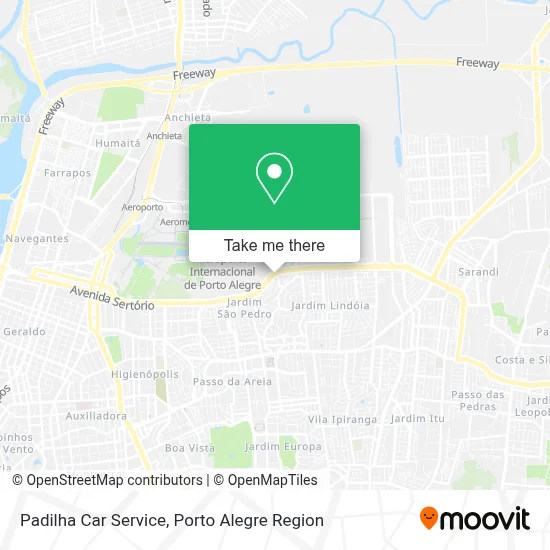 Padilha Car Service map