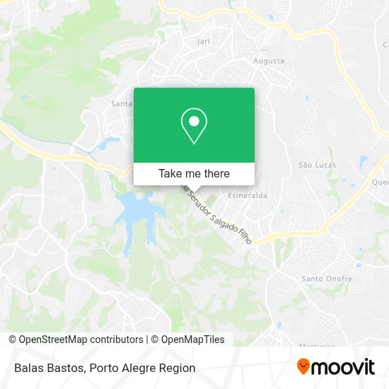Balas Bastos map