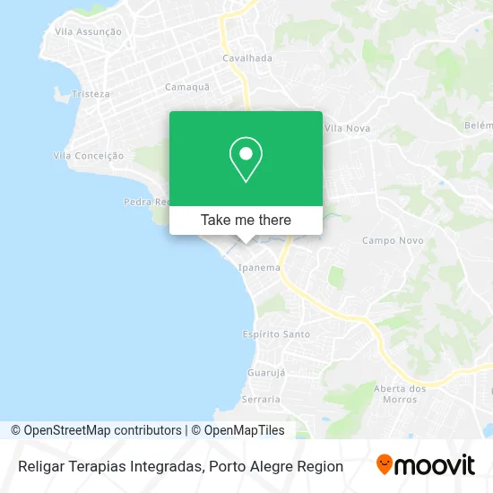Religar Terapias Integradas map