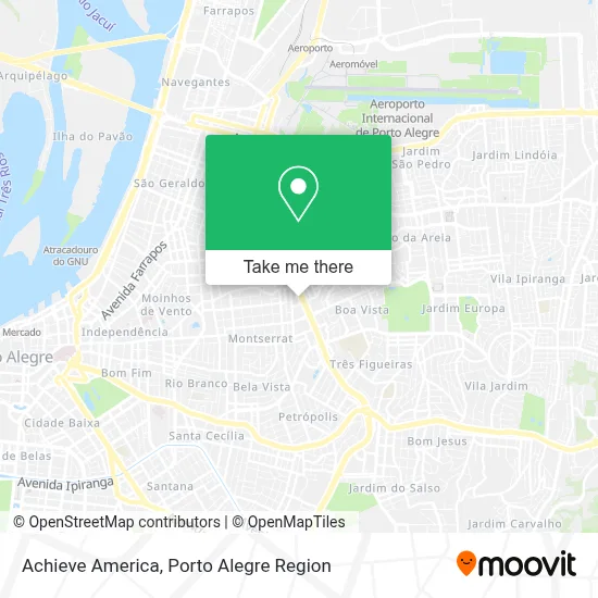 Achieve America map