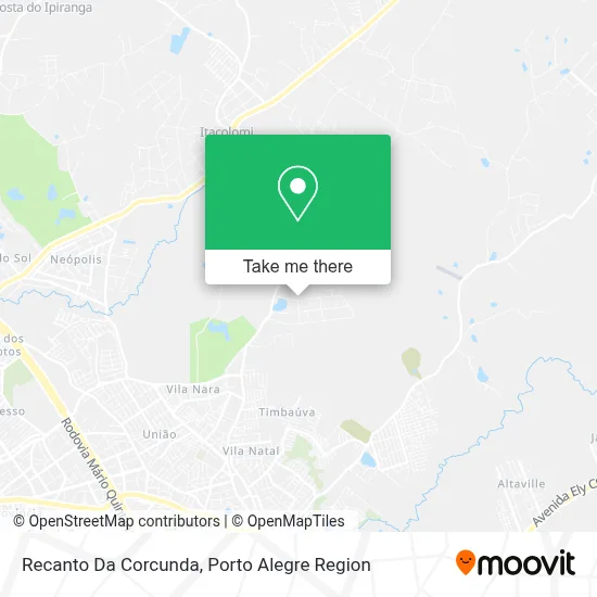 Recanto Da Corcunda map