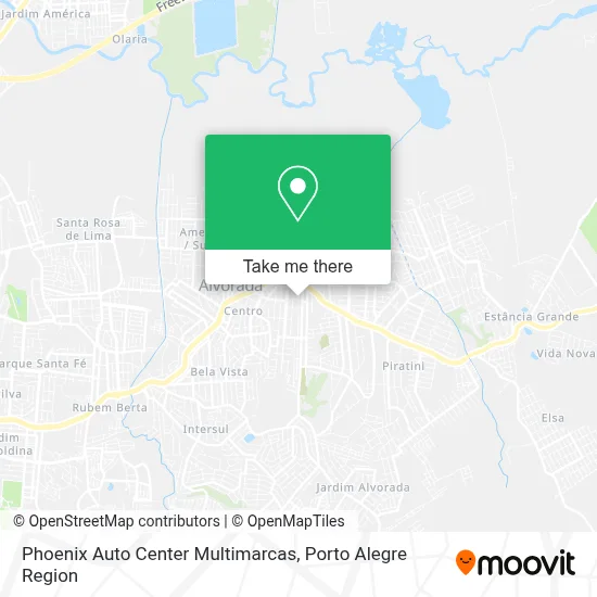 Phoenix Auto Center Multimarcas map