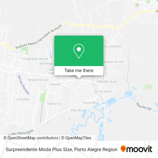 Surpreendente Moda Plus Size map