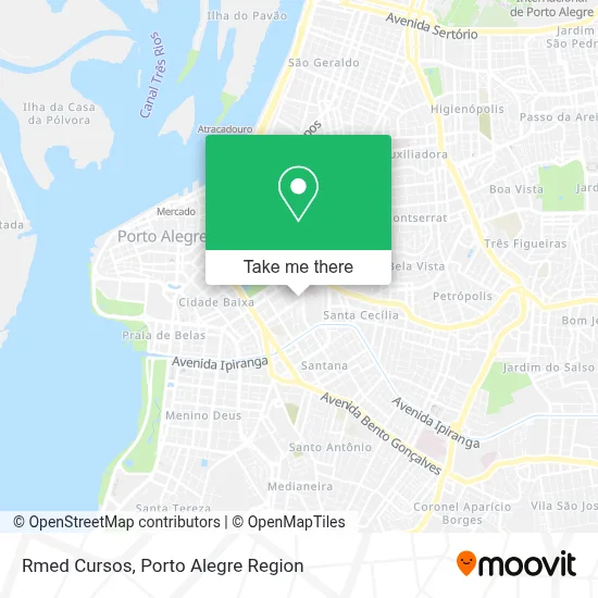 Rmed Cursos map