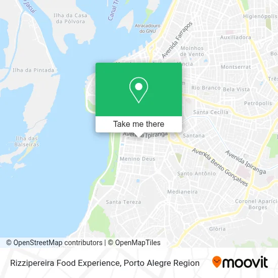 Rizzipereira Food Experience map