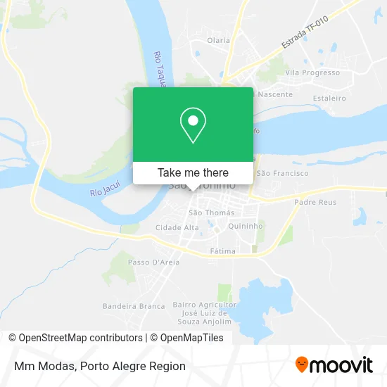 Mm Modas map