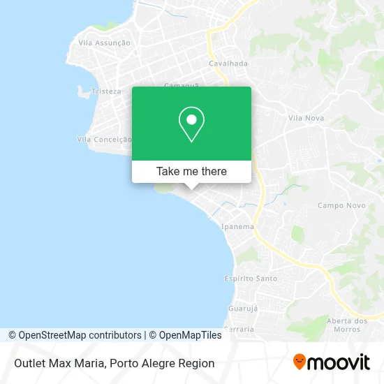 Outlet Max Maria map