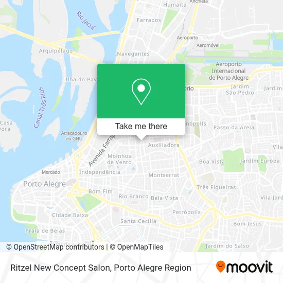 Ritzel New Concept Salon map