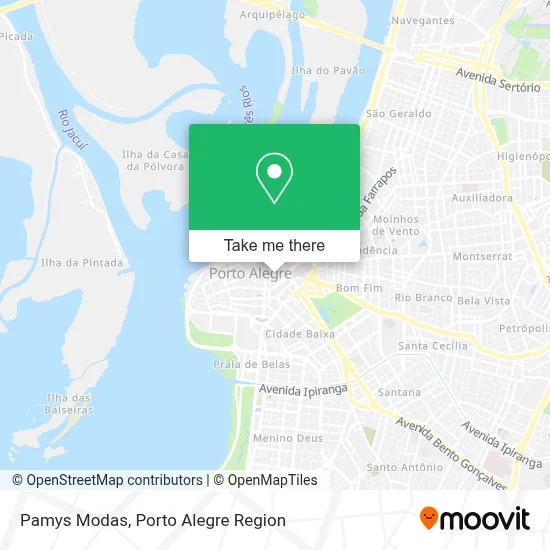 Pamys Modas map