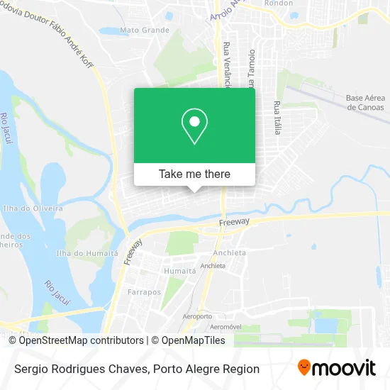 Sergio Rodrigues Chaves map