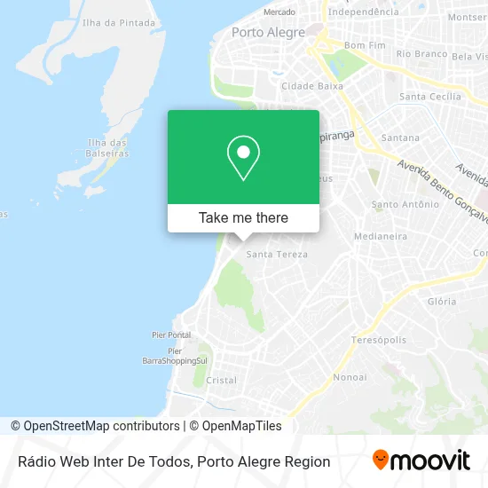 Rádio Web Inter De Todos map