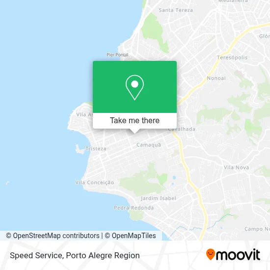 Speed Service map