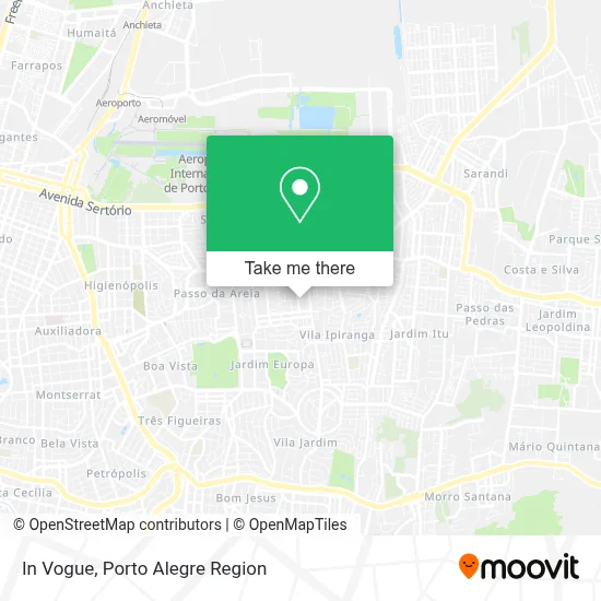 In Vogue map