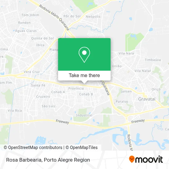 Rosa Barbearia map